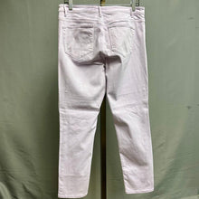 Load image into Gallery viewer, J Jill Lavender Stretch Denim Slim Ankle Pants sz 10
