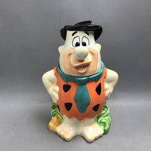 Load image into Gallery viewer, Vintage Fred Flintstone Cookie Jar Hanna-Barbera AS IS(12")
