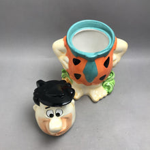 Load image into Gallery viewer, Vintage Fred Flintstone Cookie Jar Hanna-Barbera AS IS(12")

