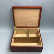 Load image into Gallery viewer, Large Wooden Memory, Keepsake Storage Box with Hinged Lid (21x10x6)

