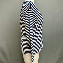 Load image into Gallery viewer, Vintage Talbots Navy &amp; White Nautical Stripe Long Sleeve Shirt sz PL
