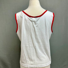 Load image into Gallery viewer, Vintage Lily's of Beverly Hills American Flag Sleeveless Shirt sz L
