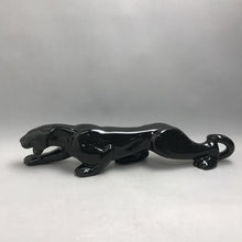 Load image into Gallery viewer, Vintage Stalking Black Panther Ceramic Art Sculpture Glazed (24x5)
