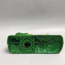 Load image into Gallery viewer, Vintage "Boy Scout Camp" Cast Iron Mechanical Coin Bank (6x9x3)
