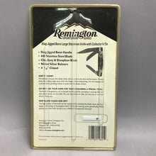 Load image into Gallery viewer, Vintage Remington Limited Edition Sportsman Series Knife Tin Set Stockman Stag (4")
