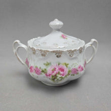 Load image into Gallery viewer, Z S&amp;C Bavaria White &amp; Roses Sugar Bowl (4.25x5.75)
