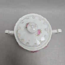 Load image into Gallery viewer, Z S&amp;C Bavaria White &amp; Roses Sugar Bowl (4.25x5.75)
