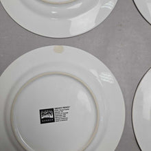 Load image into Gallery viewer, Set of 4 Warren Kimble 'Henny Penny' Dessert Plates (As-Is; Orange Plate Chipped) (~8")
