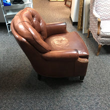 Load image into Gallery viewer, Hancock &amp; Moore Leather Chair (35x30x36) w/Ottoman (17x28x20)
