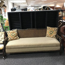 Load image into Gallery viewer, Rattan Back Sofa (33x76x32)
