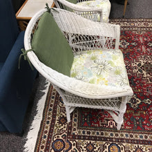 Load image into Gallery viewer, White Real Wicker Chair (34x32x29)

