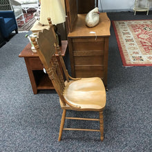 Load image into Gallery viewer, Set of 6 Oak Pressed Back Chairs (43x18x19)
