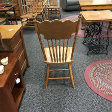 Load image into Gallery viewer, Set of 6 Oak Pressed Back Chairs (43x18x19)

