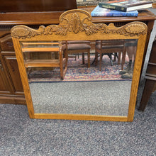 Load image into Gallery viewer, Oak Framed Mirror (32x33)
