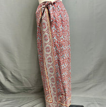 Load image into Gallery viewer, Vintage Lauren Ralph Lauren Red Blue Paisley Wrap Skirt sz 16W

