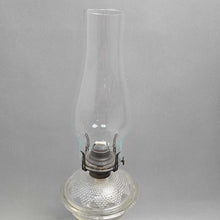 Load image into Gallery viewer, Antique Clear Glass Oil Lamp (16.5")
