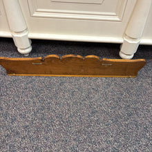Load image into Gallery viewer, French Carved Oak Wall Shelf (8x38x6)
