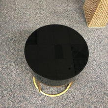 Load image into Gallery viewer, Black And Gold End Table (26x18x18)
