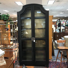 Load image into Gallery viewer, Black Curio Cabinet/Display (91x44x17)
