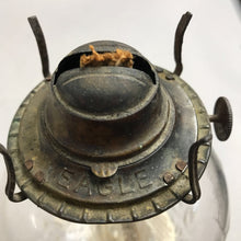 Load image into Gallery viewer, Vintage Eagle Clear Glass Oil Lamp (12")
