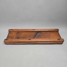 Load image into Gallery viewer, Primitive Wooden Cabbage Slicer Board (23x8x2)
