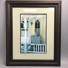 Load image into Gallery viewer, Framed Martha Vineyard "Porch" Print (24x21)

