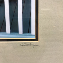 Load image into Gallery viewer, Framed Martha Vineyard "Porch" Print (24x21)
