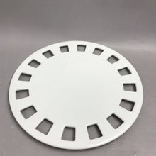 Load image into Gallery viewer, White Ceramic Cake Plate (12")

