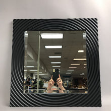 Load image into Gallery viewer, Black Framed Square Wall Mirror (21x21)
