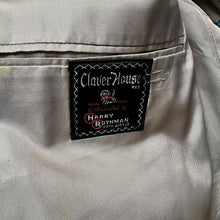 Load image into Gallery viewer, Vintage Clover House by Harry Rothman Blue Pinstripe Double Breasted Suit Jacket
