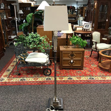 Load image into Gallery viewer, Chrome And Lucite Floor Lamp (62" T)
