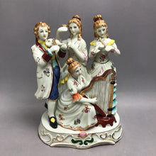 Load image into Gallery viewer, Vintage Porcelain Chamber Musicians Figurine (~12")

