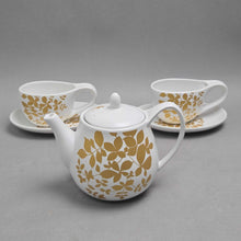 Load image into Gallery viewer, Teavana Tea Set - Teapot w/ Two Cups &amp; Saucers (~5")
