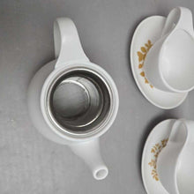 Load image into Gallery viewer, Teavana Tea Set - Teapot w/ Two Cups &amp; Saucers (~5")
