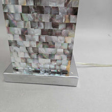 Load image into Gallery viewer, Candice Olson Abalone Mosaic Table Lamp (28") (As-Is)
