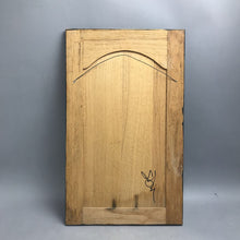 Load image into Gallery viewer, Rustic Black Wooden Plaque w/Carved Red Heart (22x13.5)
