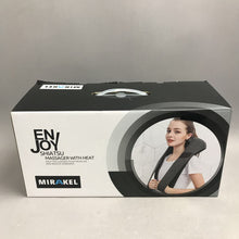 Load image into Gallery viewer, Mirakel En Joy Shiatsu Massager Heated U-Shaped 3D Kneading Neck Shoulder Back
