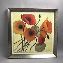 Load image into Gallery viewer, Gold Framed Poppies Print By Shirley Novak (22x22)
