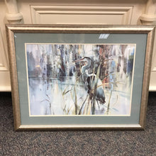 Load image into Gallery viewer, Brent Heighton Keeper of the Pond Framed Art (30x36)
