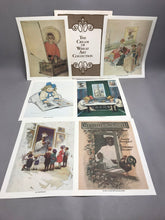 Load image into Gallery viewer, Cream of Wheat Art Collection (1986) Set of 6 Ad Prints+Original Folder Vintage (15x12)
