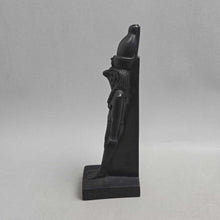 Load image into Gallery viewer, Egyptian Horus Falcon God Carved Figurine (9") (As-Is; Beak)
