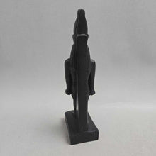 Load image into Gallery viewer, Egyptian Horus Falcon God Carved Figurine (9") (As-Is; Beak)
