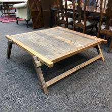 Load image into Gallery viewer, Wood Primitive Folding Table (18x48x48)
