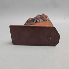 Load image into Gallery viewer, Carved Wood Roaring Tiger Sculpture (10.25")
