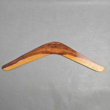 Load image into Gallery viewer, Wooden Australian Boomerang w/ Kangaroos, Yorta Yorta Tribe, Victoria Ferguson (18")
