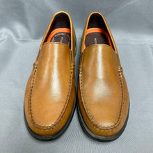 Load image into Gallery viewer, Rockport Palmer Cognac Leather Loafers (8.5)
