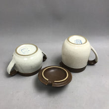 Load image into Gallery viewer, Vintage Denby Russet Speckled Stoneware Creamer &amp; Sugar England (4")
