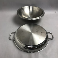 Load image into Gallery viewer, Wolfgang Puck Bistro Collection 13" Braising Pan Stainless Steel w/ Lid
