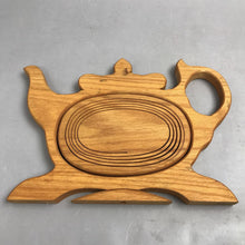 Load image into Gallery viewer, Vintage Wooden Collapsible Handmade Teapot Fruit Basket(12x9)
