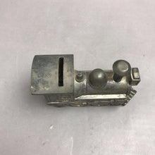 Load image into Gallery viewer, Vintage Silver Plated Train Locomotive Engine Coin Bank (4x6)
